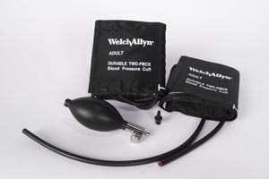 [5082-22] Welch Allyn AneroidInflation System, Adult, 2 Tube Bag, Latex Free