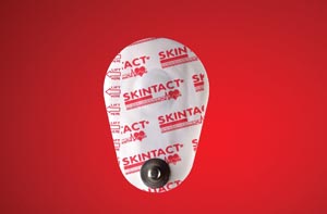 [FSVB011] Leonhard Lang Skintact® Electrode, 35 x 53mm, Solid Gel, Offset Snap Connector, Foam Back