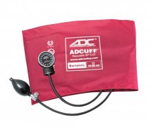 [720-12BXBD] ADC Diagnostix™ 720 Series Sphygmomanometer, Bariatric, Burgundy, Latex Free