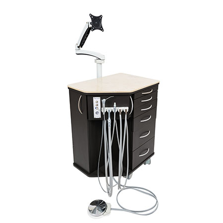 [1-020-0198] Summit 800 Elite Mobile Cabinet Auto 2HP, SE, HVE WS-12 Water Bottle System, and Computer Kit - Right Handed