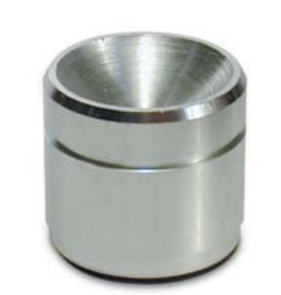 [87400] Amalgam Well Chrome-Plated Brass