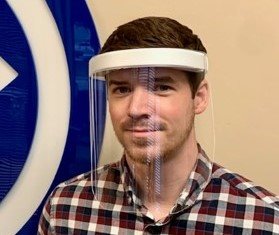 [FABFACESHIELDFOAM] Face Shield with Foam Headband by Pro Plastics 200ct