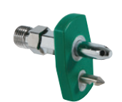 [6002-0000-0008] Belmed Oxygen Chemetron Male Quick Connect X Male DISS