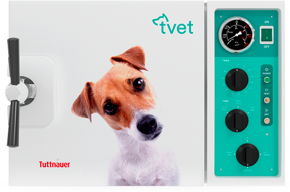 [TVET 9M] Tuttnauer TVET 9M Manual Veterinary Autoclave