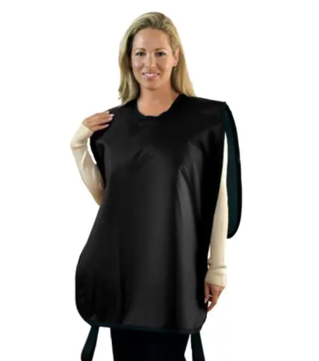 [75061-25] Flow Adult Panoramic Apron, Lead, Black