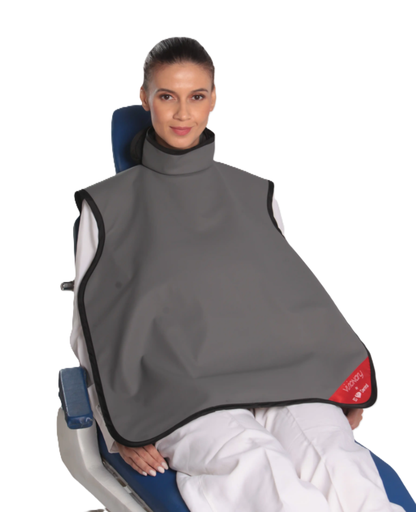 3D Dental Visionary Lead Apron, Adult w/Collar
