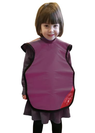 [XAC-CM] 3D Dental Visionary Lead Apron, Child w/Collar, Mauve