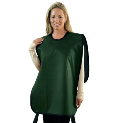 [75061-38] Flow Adult Panoramic Apron, Lead, Shimmering Green
