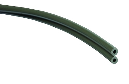 [222] Syringe Tubing, 2 Hole, Straight Gray