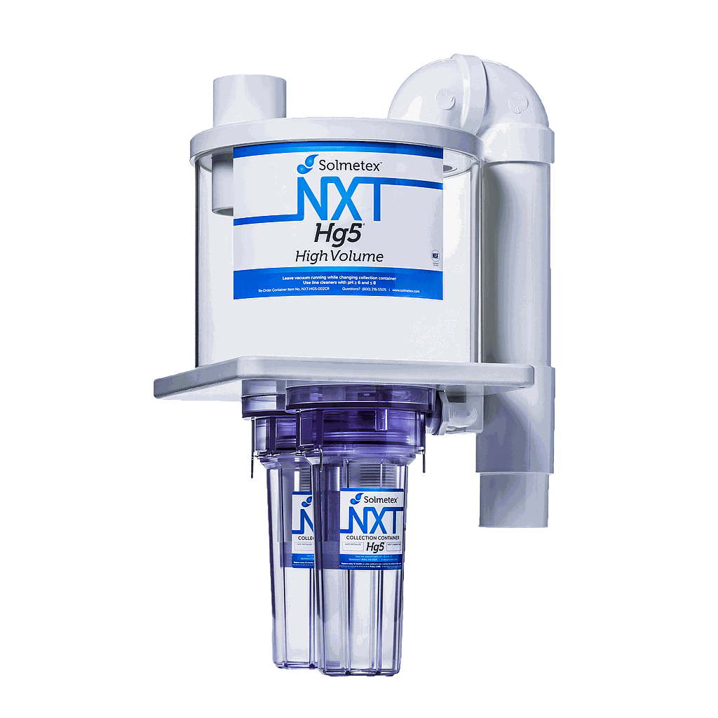 [NXT-HG5-HV] Solmetex NXT Hg5 High Volume Amalgam Separator