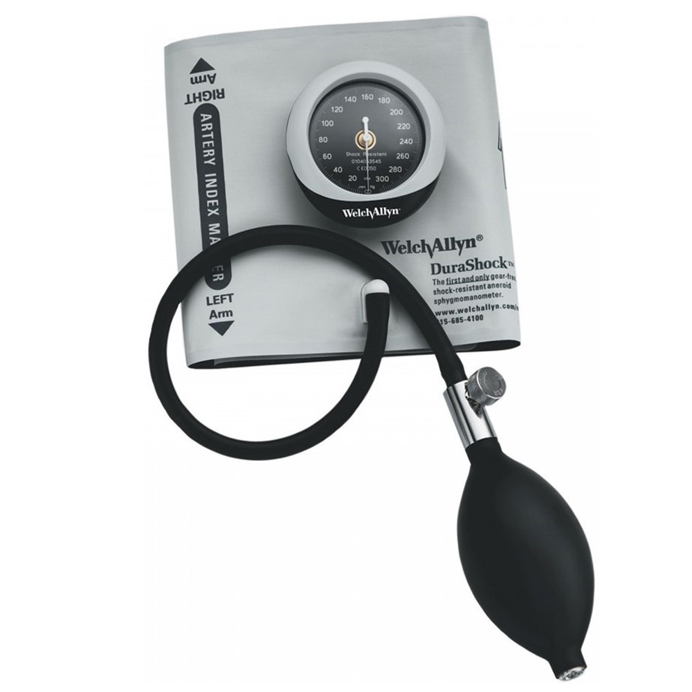 [DS45-11CB] Welch Allyn DuraShock Pocket Aneroid Sphygmomanometer with Adult Cuff