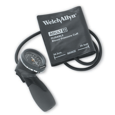 [5098-28CB] Welch Allyn DS66 Trigger Aneroid Set with Large Adult 2-Tubes Cuff