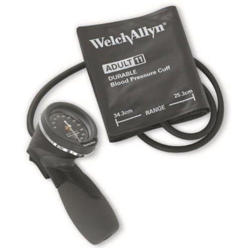 [5098-27CB] Welch Allyn DS66 Trigger Aneroid with 2-Tubes, Adult Cuff and Zipper Case