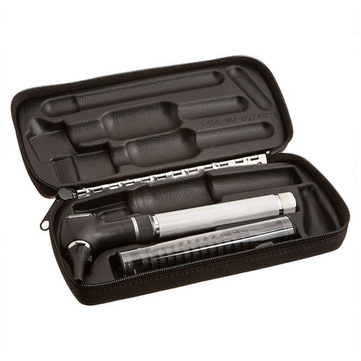[22822] Welch Allyn 2.5 V Halogen PocketScope with Fiber-Optic Otoscope, Throat Illuminator, Handle and Hard case