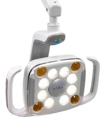 [ADE-LIGH04-R] A-dec 500 Series LED Radius Mount Dental Light