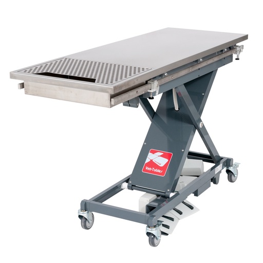 [285-0210-5DXX] Dispomed Veterinary Scissor Base Dental Table