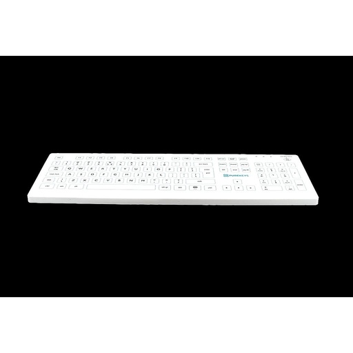 Purekeys Full Size Medical Keyboard, 105 Keys