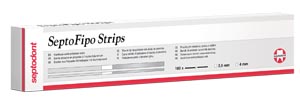 [01C4038] Septodont SeptoFipo Interproximal Strips, 2.5mm, 100/bx