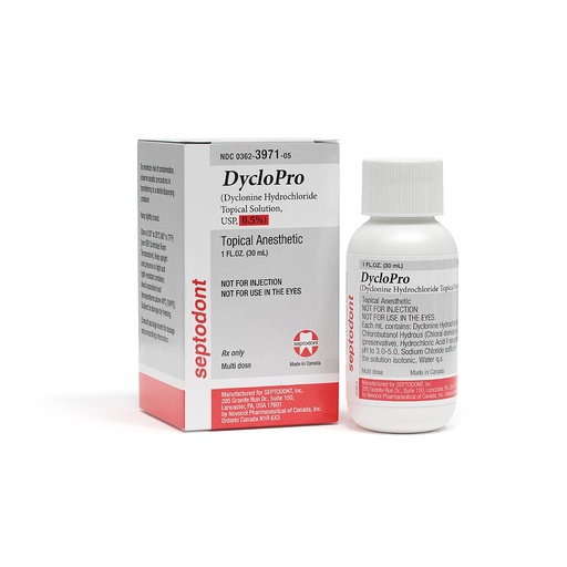 [99510] Septodont Dyclopro Topical Anesthetic Solution