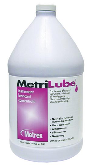 [10-3400] Metrex Metrilube™ Instrument Lubricant, Gallon