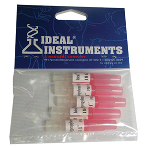 [9346] Ideal Needle Plastic Hub Hard Retail Pack - 18G x 1" (5 Pack)