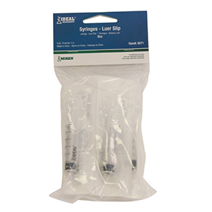 [9264] Ideal Syringe Luer Lock Soft Retail Pack - 6 cc (6 Pack)