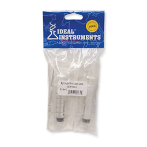 [9271] Ideal Disposable Syringe Luer Slip Soft Retail Pack - 6 cc (6 Pack)