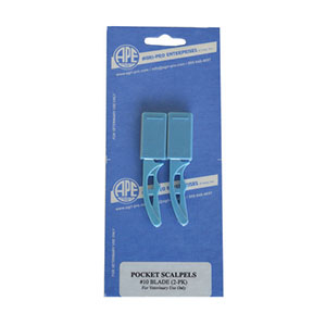 [219420] Pocket Scalpels #10 Blade (2 Pack)