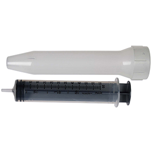 [9275] Ideal Disposable Syringe Luer Slip Soft Retail Pack - 60 cc (2 Pack)