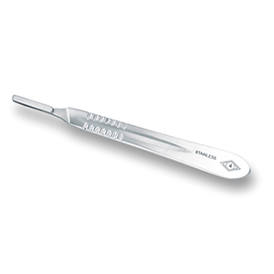 [308304] Scalpel Handles Stainless Steel #4 (Autoclavable)