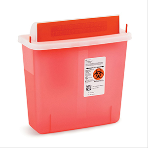 [8881676236] Sharps Disposal Container - 4 qt