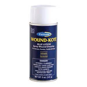 [030401] Wound-Kote Blue Lotion Spray Wound Dressing - 5 oz