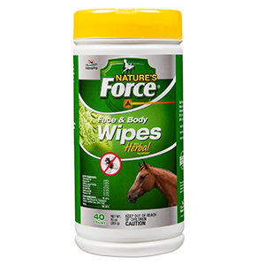 [1030092] Nature's Force Face & Body Wipes - 40 ct
