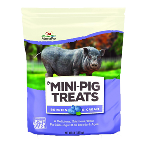 [1000959] Manna Pro Mini-Pig Treats Berries & Cream - 4 lb