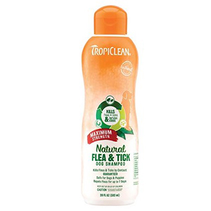 [202573] TropiClean Natural Flea & Tick Shampoo - 20 oz