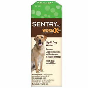 [17500] Sentry WormX DS Liquid Wormer Dog - 2 oz