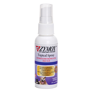 [RZTS0200W] ZYMOX Topical Spray with .5% Hydrocortisone - 2 oz