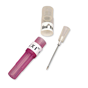 [9325] Ideal Needle Plastic Hub Hard Pack - 16G x 1" (100 Pack)