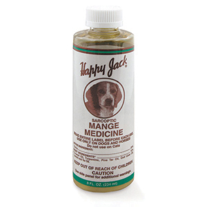 [1043] Happy Jack Mange Medicine - 8 oz
