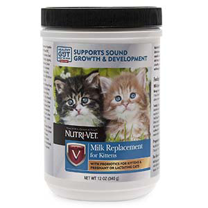 [1001012] Nutri-Vet Milk Replacement for Kittens - 12 oz