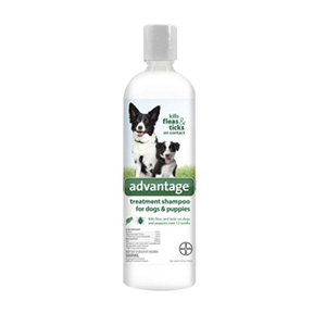 [81879265] Advantage Flea & Tick Dog & Puppy Shampoo - 12 oz