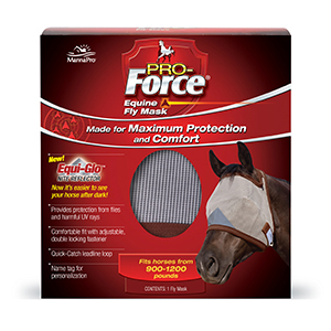 [994479912] Pro-Force Equine Fly Mask without Ears