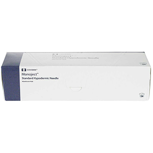 [8881201498] Monoject Needle Disposable Aluminum Hub - 20G x 1.5" (100 Pack)