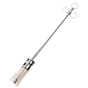 [4002] Ideal Balling Gun 16-3/4" Farmer's Plastic Head - 7/8" Diameter with Clips