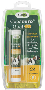 [PR4065] Copasure Goat Copper Supplement Capsules - 2 g (24 Pack)