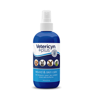 [1002] Vetericyn Plus All Animal Wound & Skin Care - 8 oz