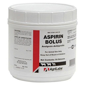 [159] Durvet Aspirin Boluses - 240 g, 50 ct