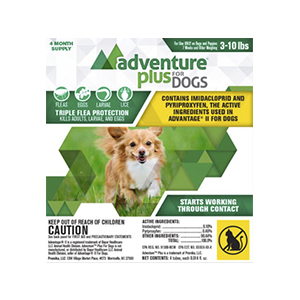 [511127] Adventure Plus for Dogs - Small, 3-10 lb