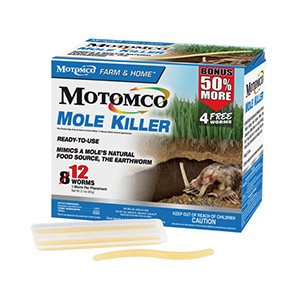 [34310] Motomco Mole Killer - 12 ct