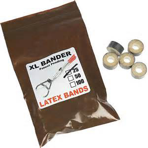 [XL-B25] XL Castrating Bander Latex Bands (25 Pack)